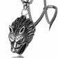 Gothic Eagle Pendant Necklace For Men