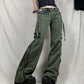 Gothic Baggy Cargo Pants