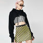 Retro Gothic Chain Crop Top