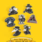 Gothic Brooches for Black Death Fashion