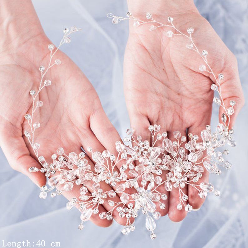 Luxurious Wedding Flower Headband