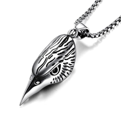 Gothic Eagle Pendant Necklace For Men