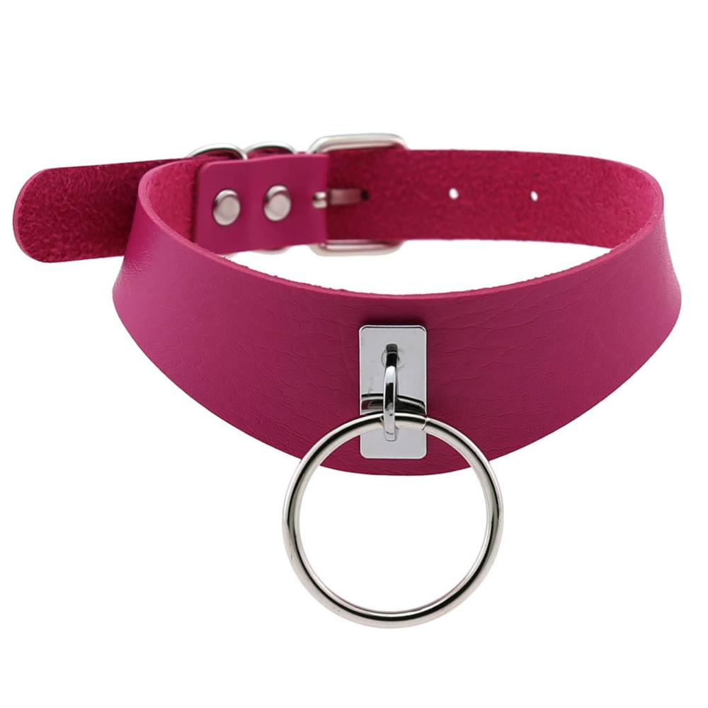 Leather Gothic choker
