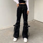 Gothic Emo Alt Cargo Pants Techwear