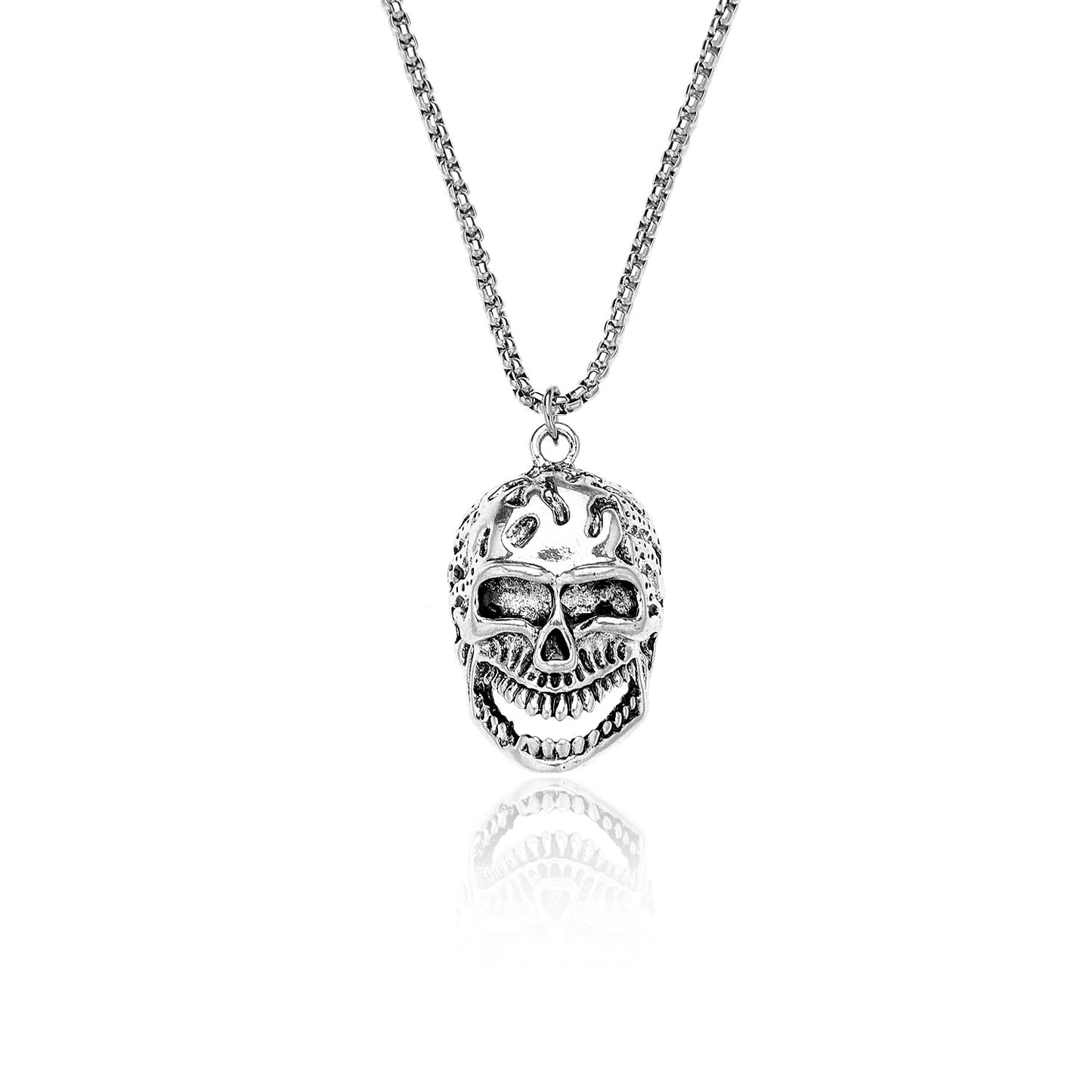 Gothic Dinosaur Pendant Necklace