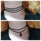 Gothic Leather Velvet Choker Necklaces