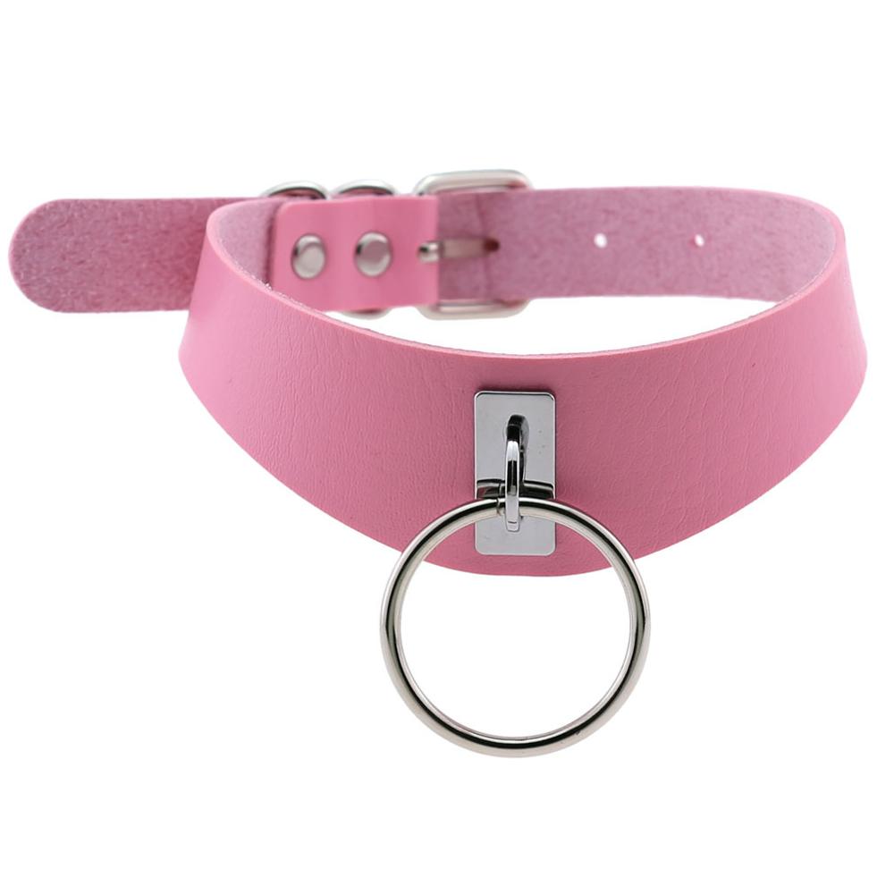 Leather Gothic choker