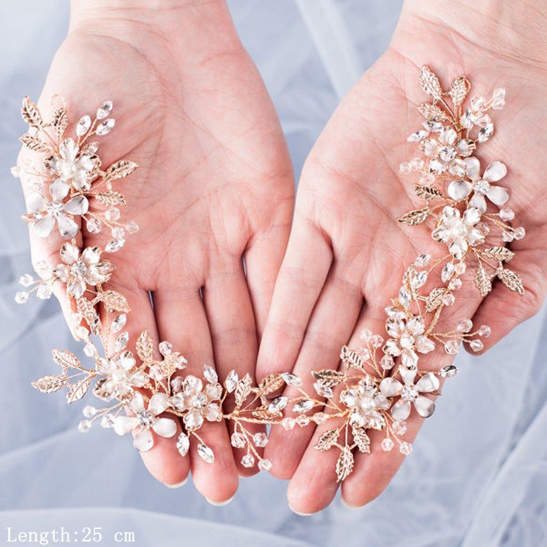 Luxurious Wedding Flower Headband
