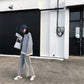 Gothic Japan style Stripe Cotton Hoodie for Women