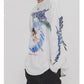 "Gothic Long Sleeve Hoodie with a soft and cozy feel for everyday wear"