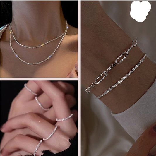 Gothic Cubic Zircon Choker Necklace