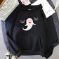 Harajuku Hoodies with Little Devil Horns