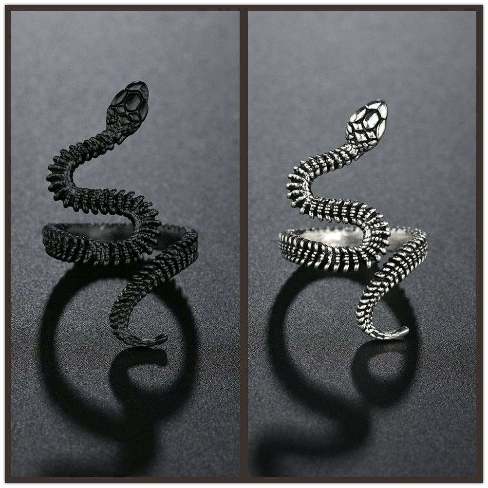 Gothic Deep Sea Squid Octopus Ring