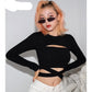 Gothic Bodycon Bandage T-shirt