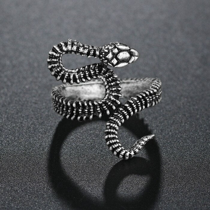 Gothic Deep Sea Squid Octopus Ring