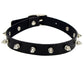 Pink Sexy Punk Black Rivets Choker Collar Leather Necklaces Bondage