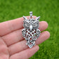 Gothic Owl Pendant Necklace