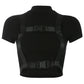 Gothic Double Buckle T-shirt