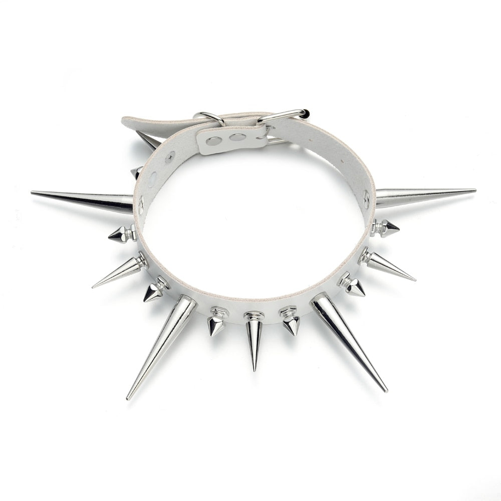 Gothic Long Spike Choker