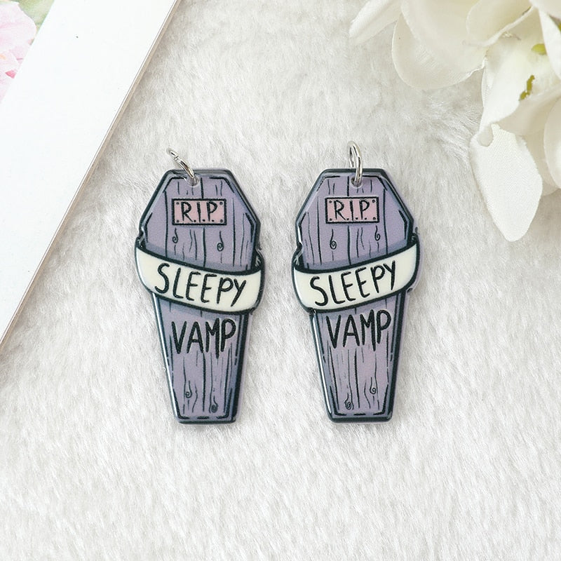 Pastel Goth Halloween Charms