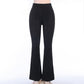 Gothic Vintage Flare Pants for Women