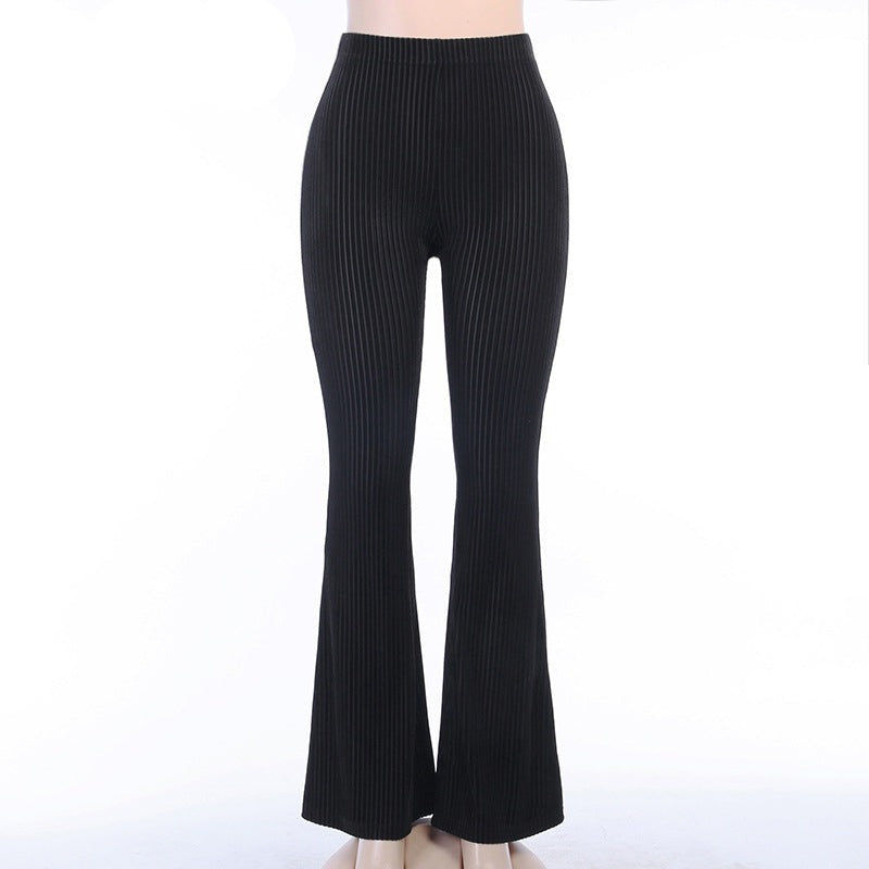 Gothic Vintage Flare Pants for Women