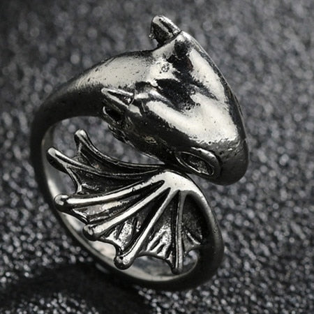 Gothic Deep Sea Squid Octopus Ring