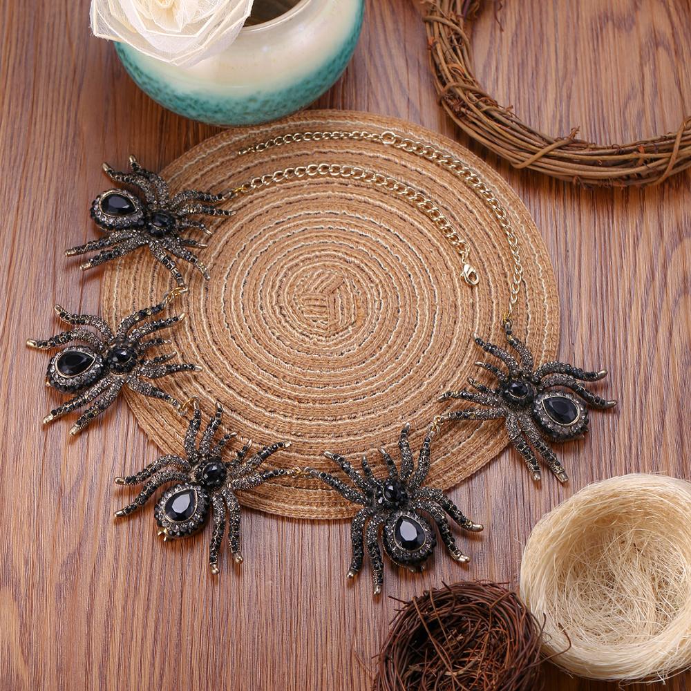 Gothic Spider Necklace
