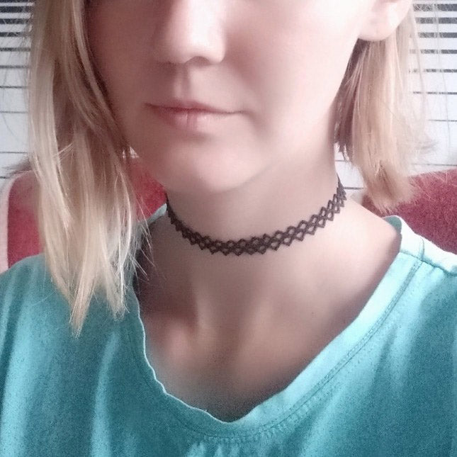 Gothic Leather Velvet Choker Necklaces