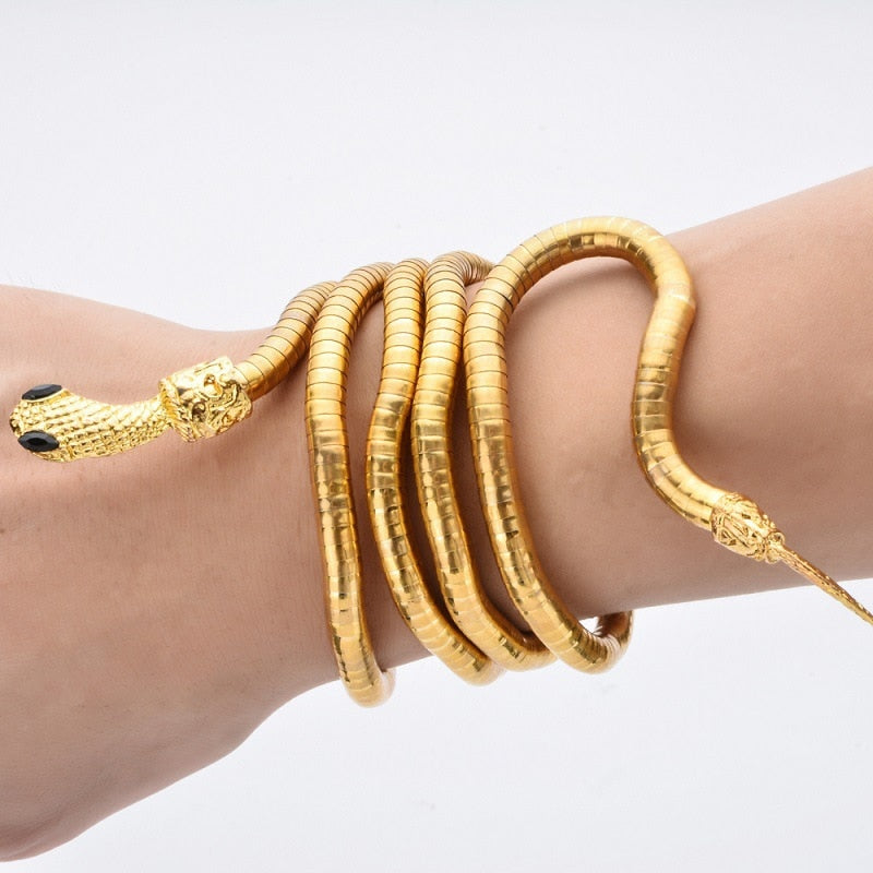 Gothic Exaggerated Snake Bracelet