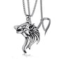 Gothic Eagle Pendant Necklace For Men