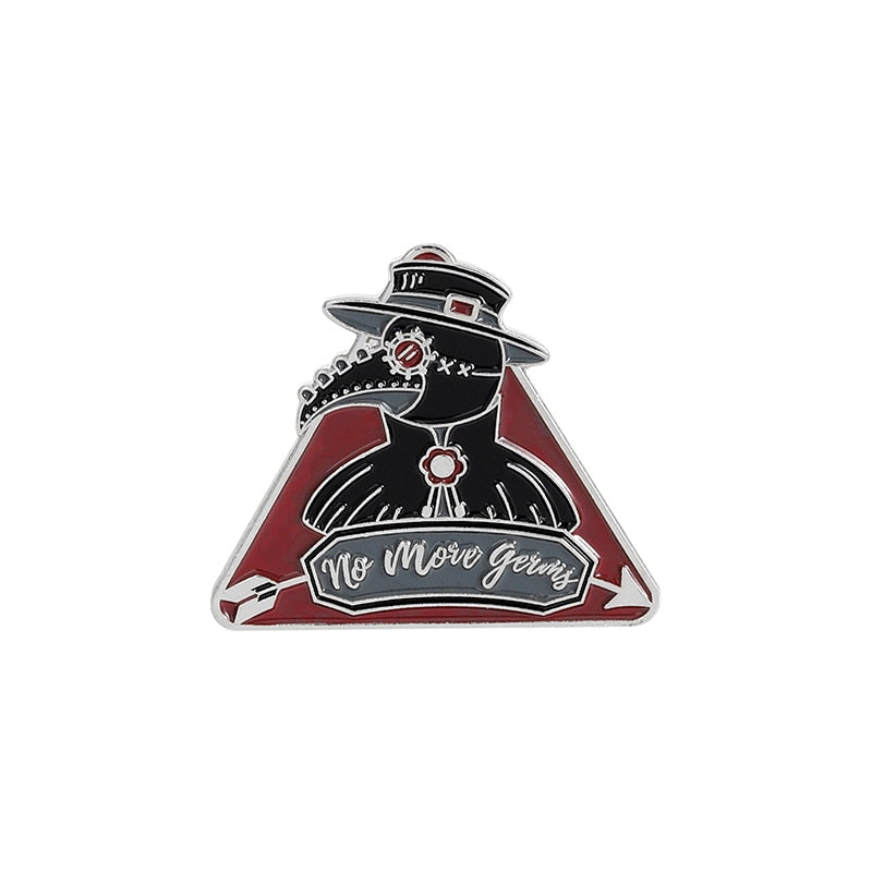 Gothic Brooches for Black Death Fashion