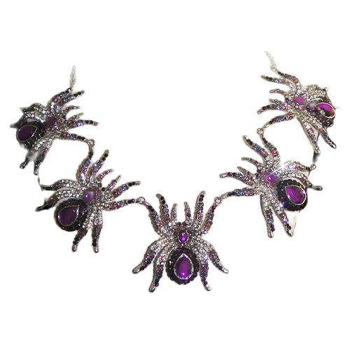 Gothic Spider Necklace