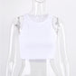 Off Shoulder Knitted Tank Top