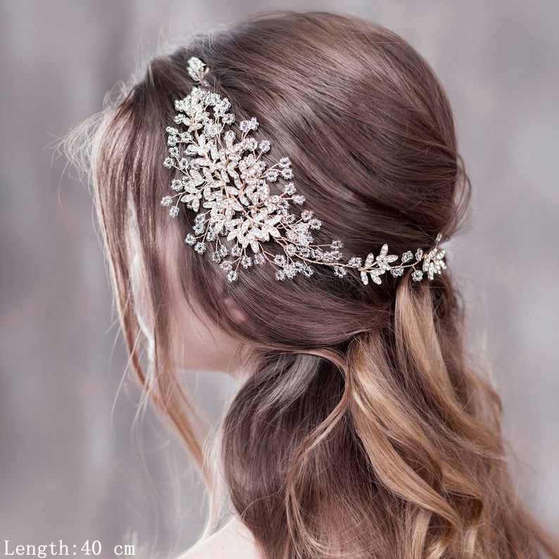 Luxurious Wedding Flower Headband