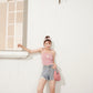 Vintage Knitted Crop Top