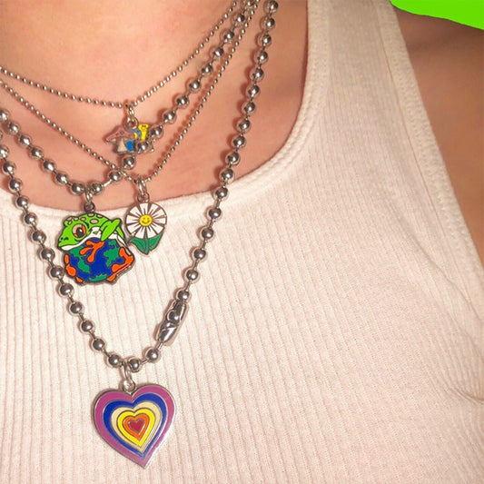 Gothic Mushroom Necklace