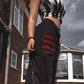 Punk Wide Leg Grunge Black Pants