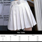 Gothic Korean  Loose BF Shirt and Skirt Set