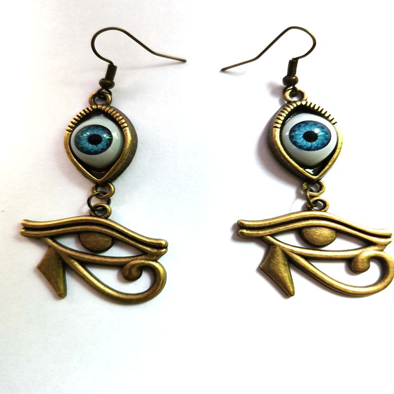 Gothic Evil Eye Necklace