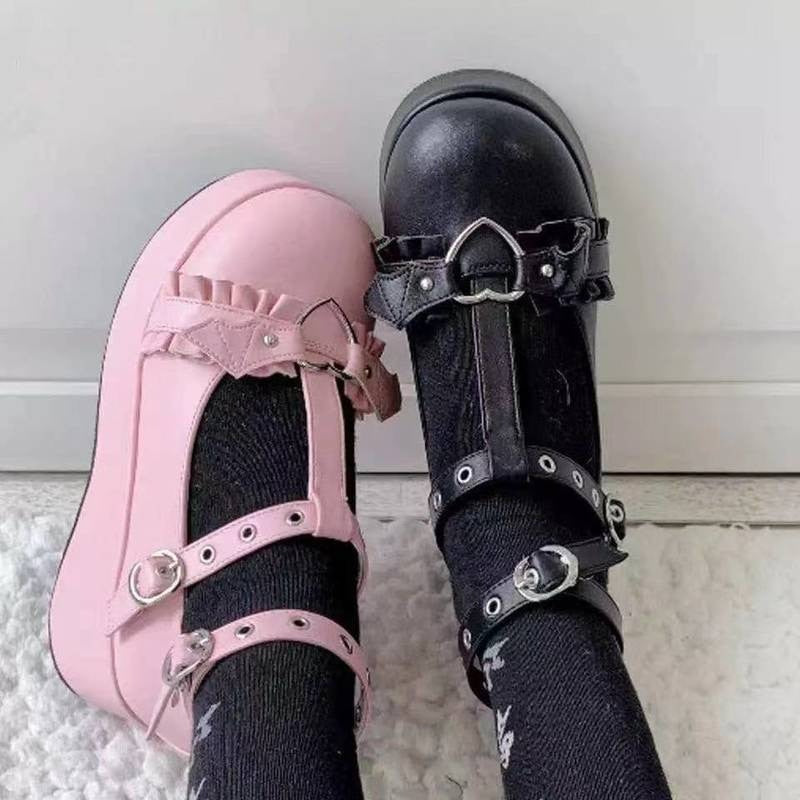 Gothic Punk Platform Boots