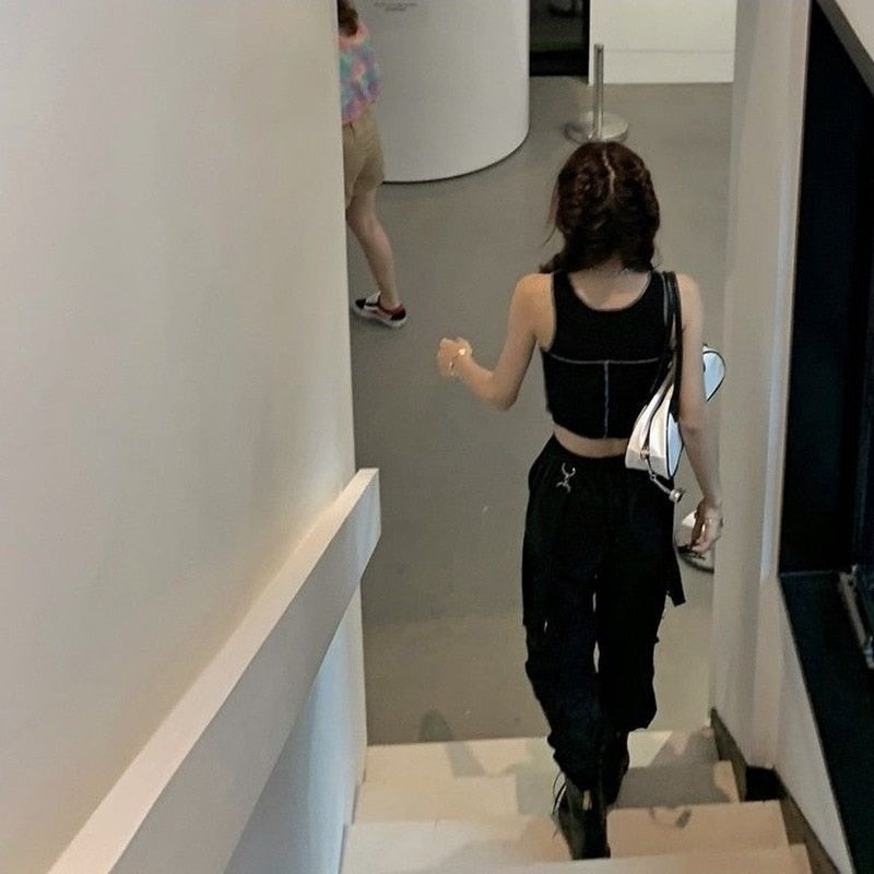 Gothic Harajuku Jogging Cargo Pants