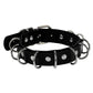 Gothic Choker Necklace with Spikes, Chains and Pendants