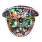 Luxury Gothic Adult Party Hats Covered in Glass and Gems