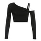 Gothic Patchwork Black T-Shirt