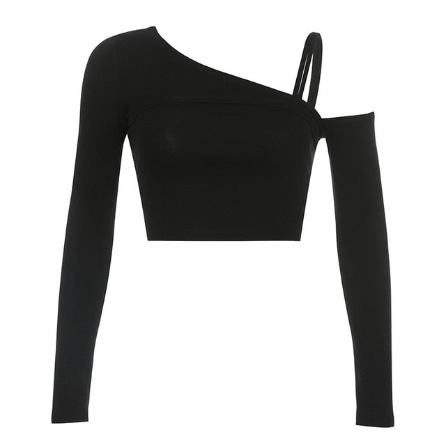 Gothic Patchwork Black T-Shirt