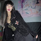 Gothic Style Fernan Jacket with Button-Up Design