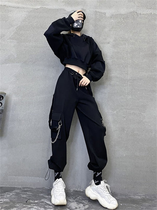 Punk Oversized Cargo Pants