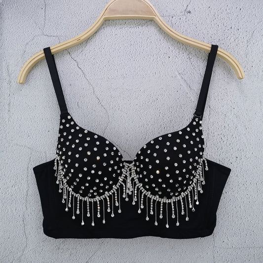 Gothic High Waist Crop Top Corset