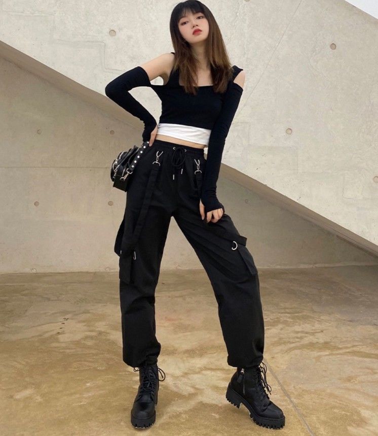 Gothic Harajuku Jogging Cargo Pants